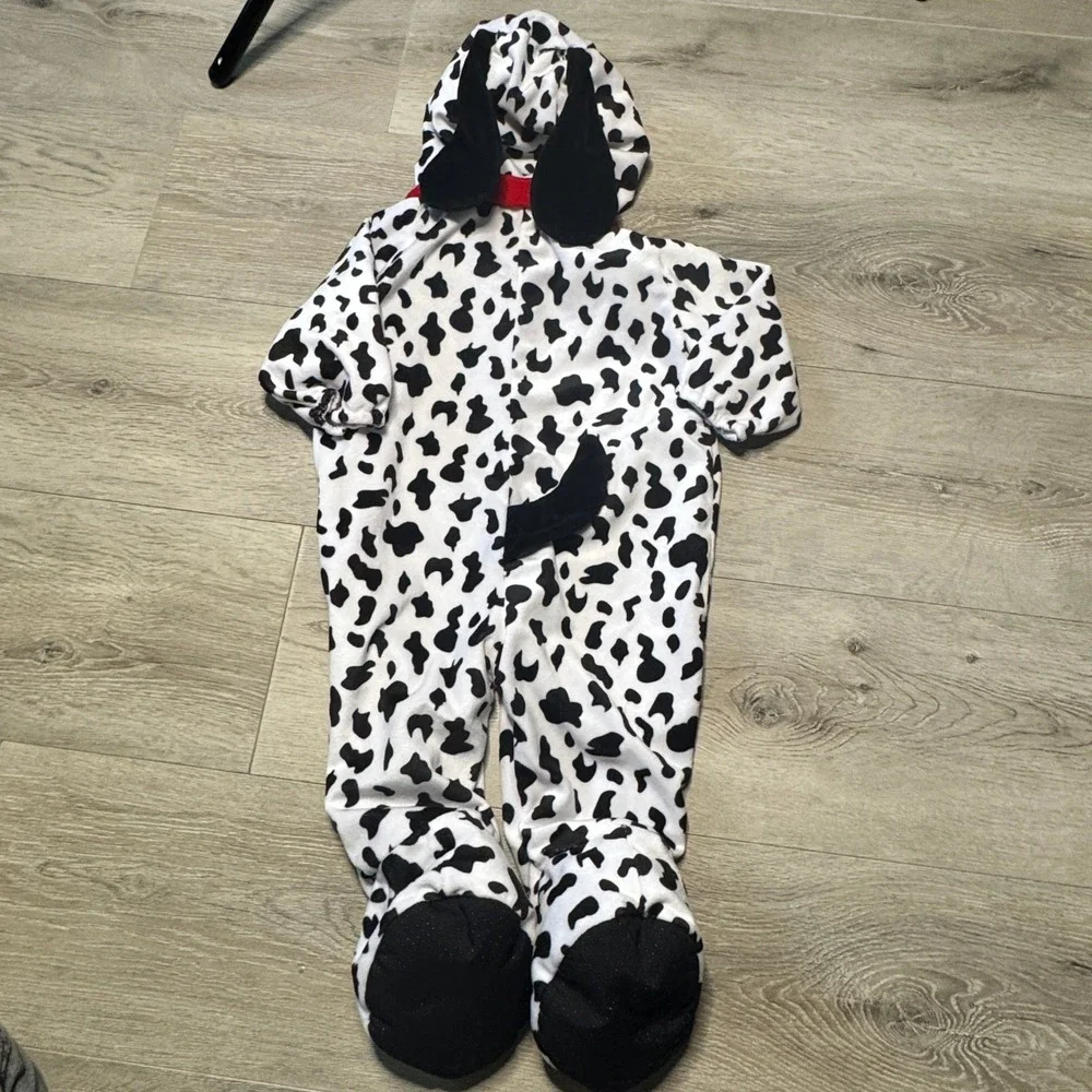 Tom's Toy Dalmatian Puppy Costume 12-18 M Black White Spotted Dog